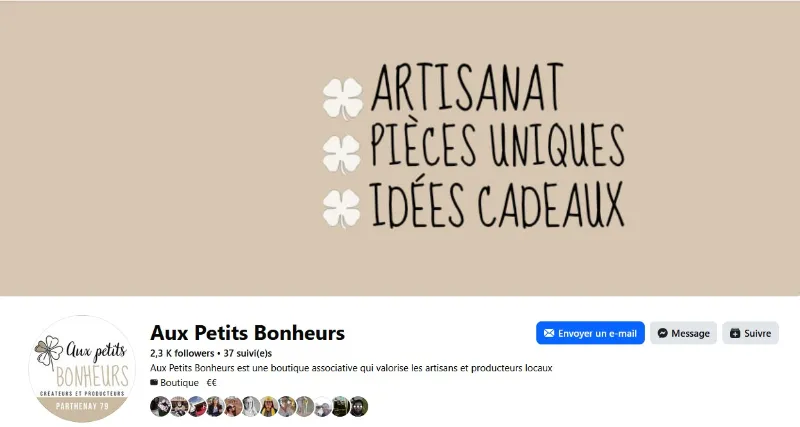présentation boutique aux petits bonheurs parthenay